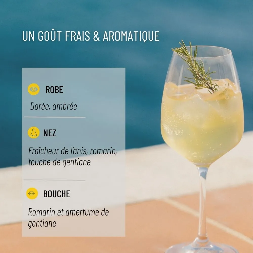 OSCO L'Original apéro sans alcool bio 25cl gentiane