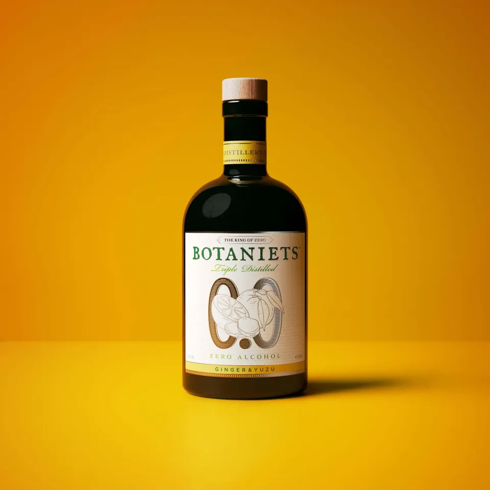 Botaniets Ginger & Yuzu spiritueux sans alcool yuzu