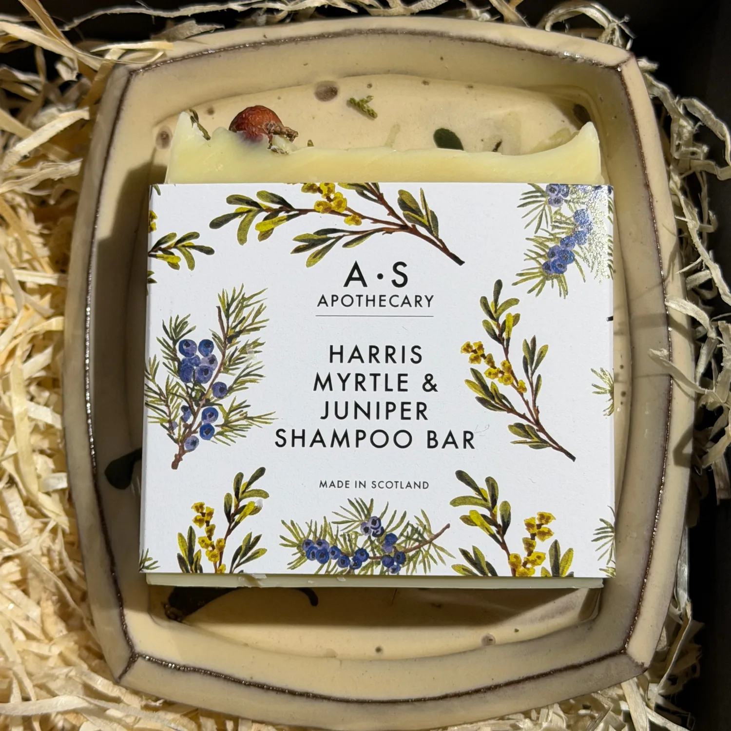 Wild Eve Myrtle Juniper shampoing savon 125g coupelle