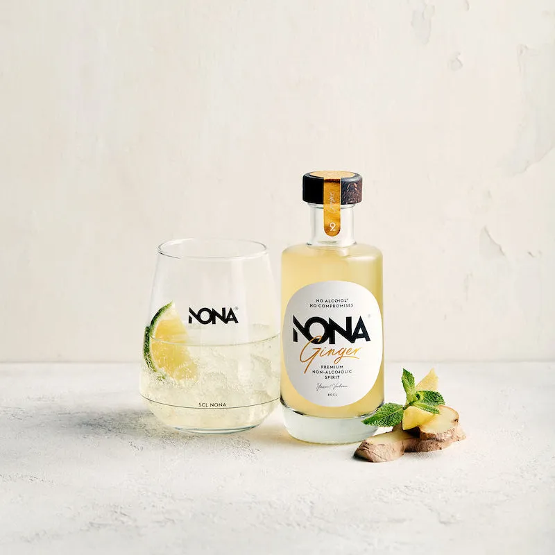 NONA Ginger spiritueux sans alcool 20cl verre offert