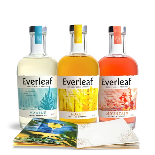 Everleaf Collection apéritif sans alcool 3x50cl livre cocktail
