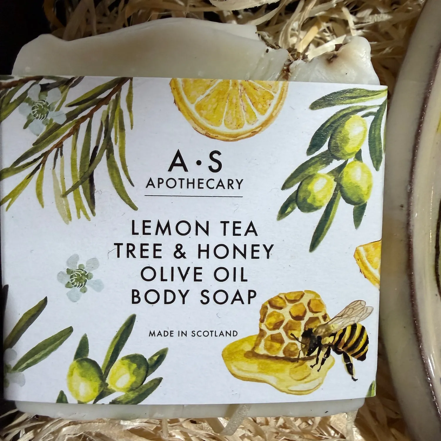WILD EVE Dandelion savon lemon tea tree miel + porte-savon