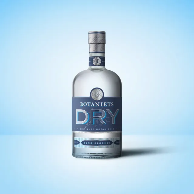 Botaniets Dry gin sans alcool 0.0% double distillation
