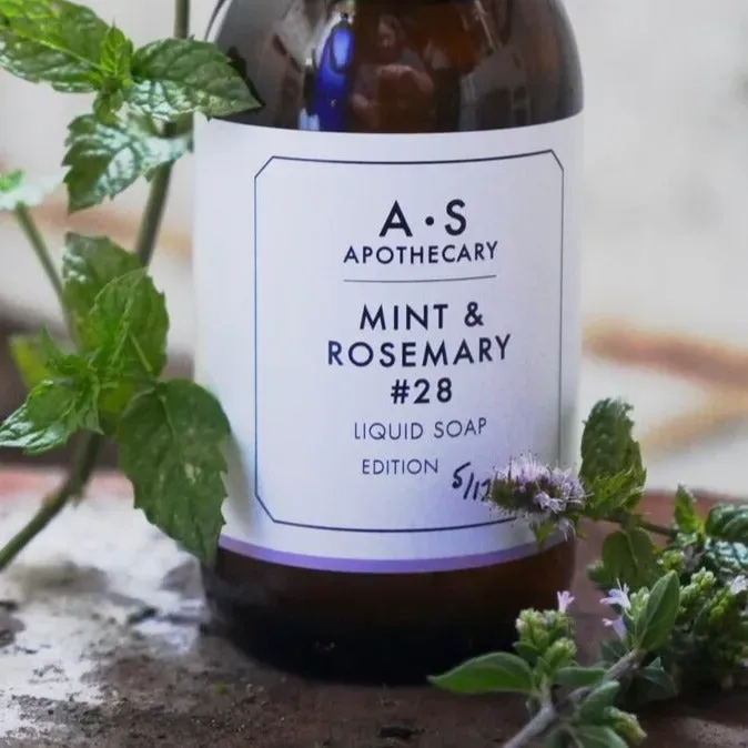 WILD EVE Mint Rosemary savon liquide 200ml menthe