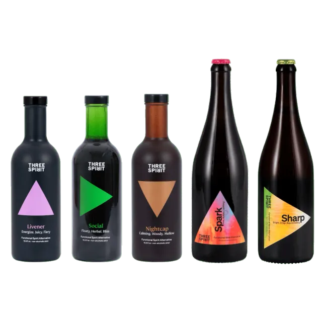 Three Spirit Super Collection coffret élixirs et vines sans alcool
