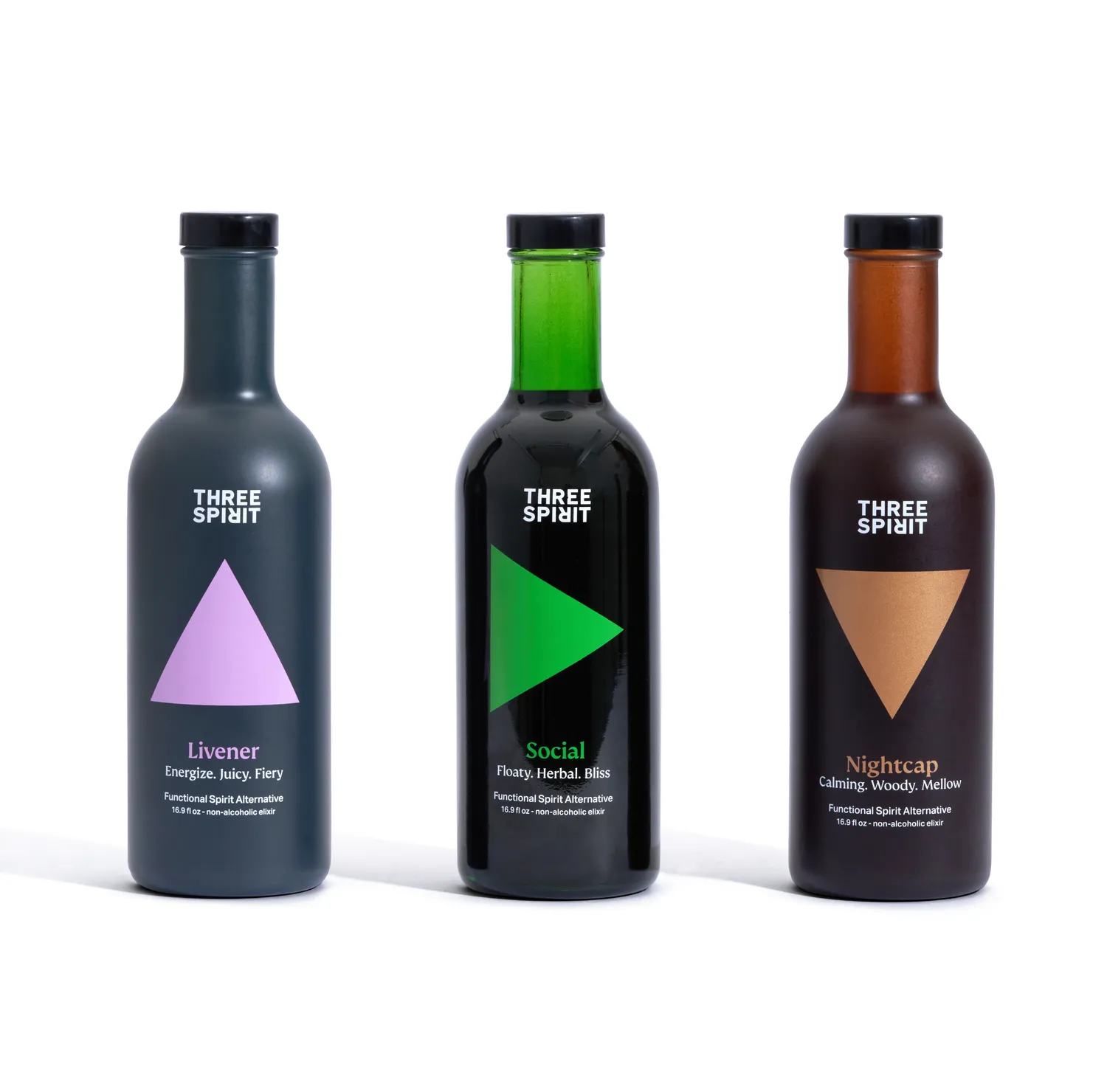 Three Spirit Collection coffret sans alcool 3 elixirs
