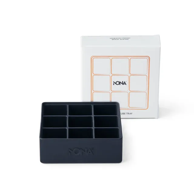 NONA Ice Cube Tray bac à glaçons silicone 9 cubes