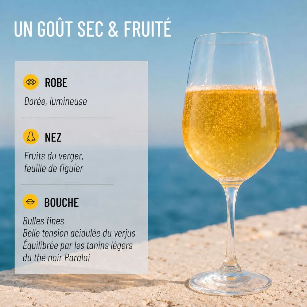 OSCO L'Éclat Brut pétillant sans alcool 12x75cl bio