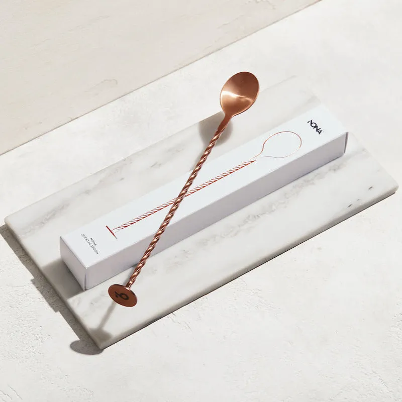 NONA Cocktailspoon cuillère cocktail torsadée bar