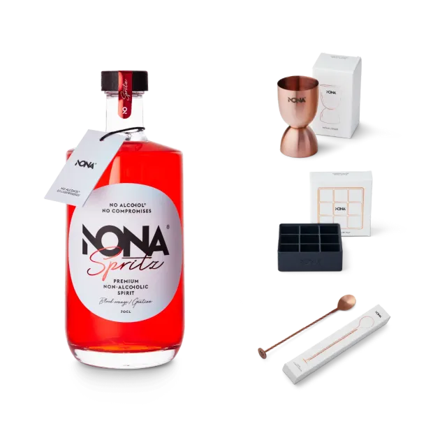 NONA Spritz 70cl coffret apéritif sans alcool + accessoires