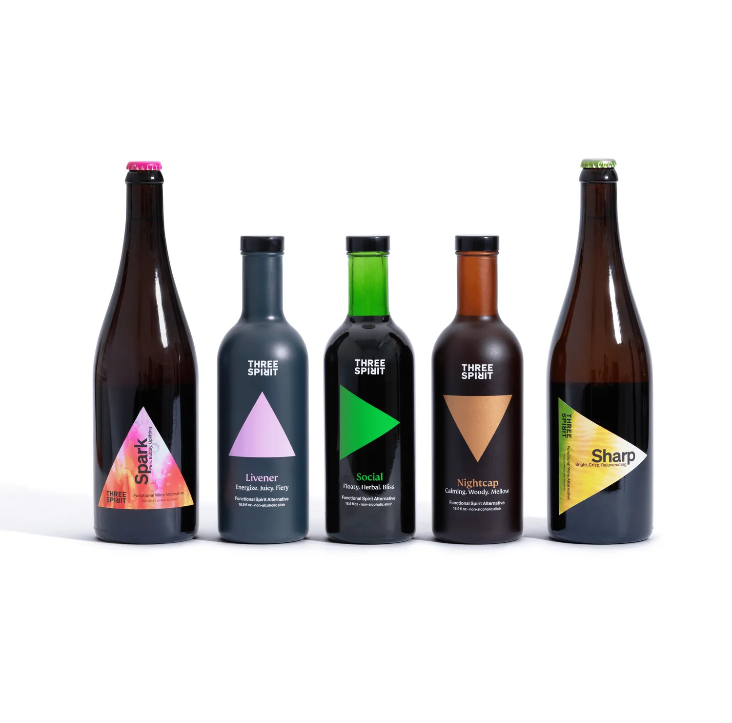 Three Spirit Super Collection coffret élixirs et vines sans alcool