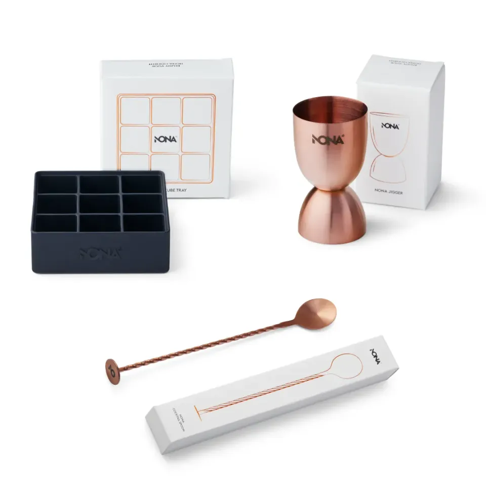 NONA Cocktail Essentials kit cocktail sans alcool 3 pièces