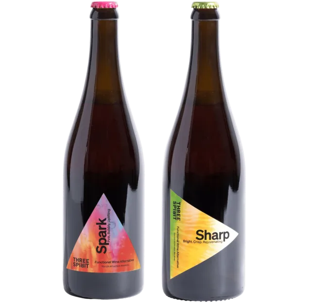 Three Spirit Spark & Sharp petillant sans alcool duo