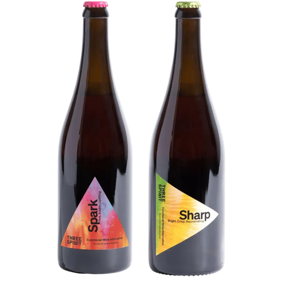 Three Spirit Spark & Sharp petillant sans alcool duo