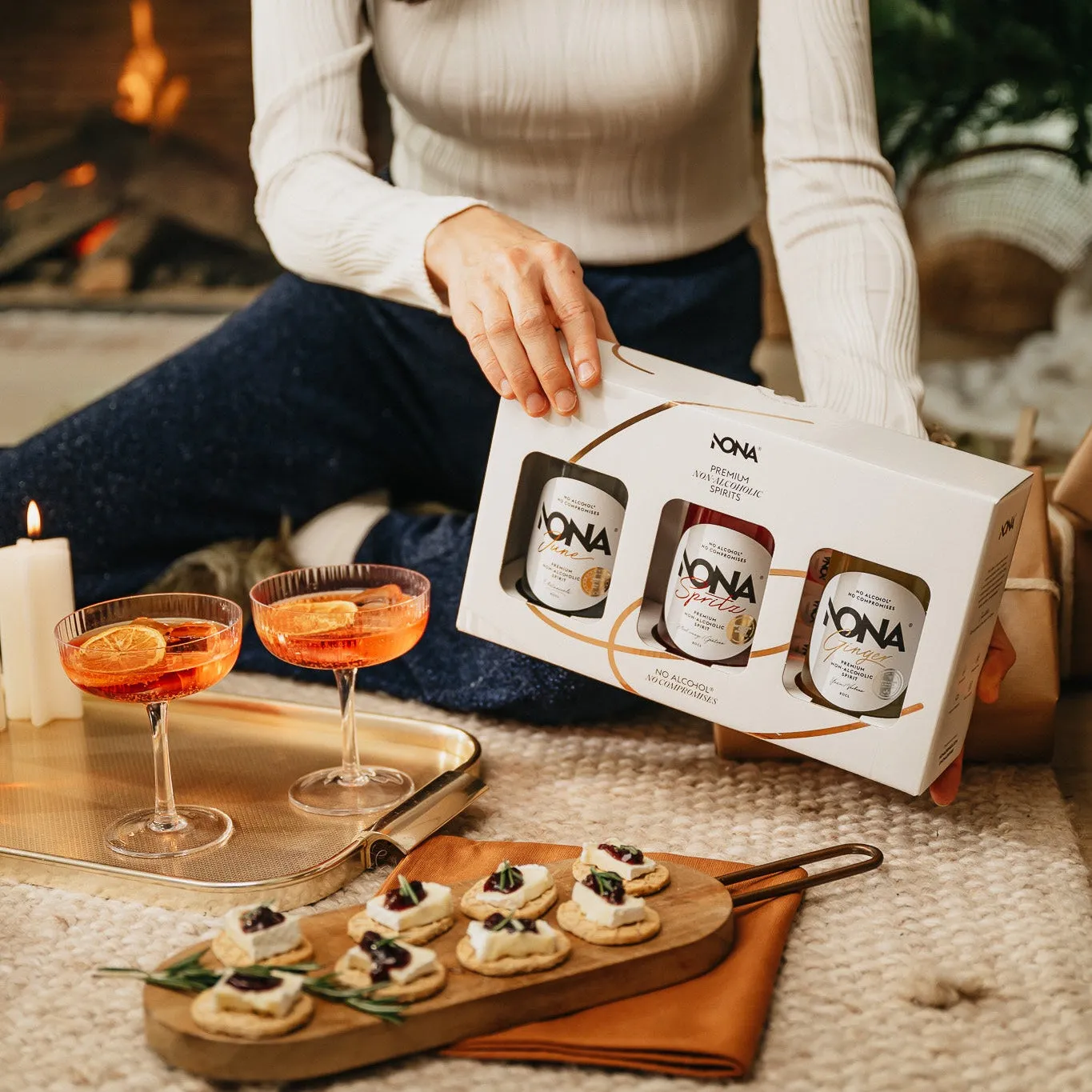 NONA Tasting Pack 3x20cl coffret sans alcool gingembre