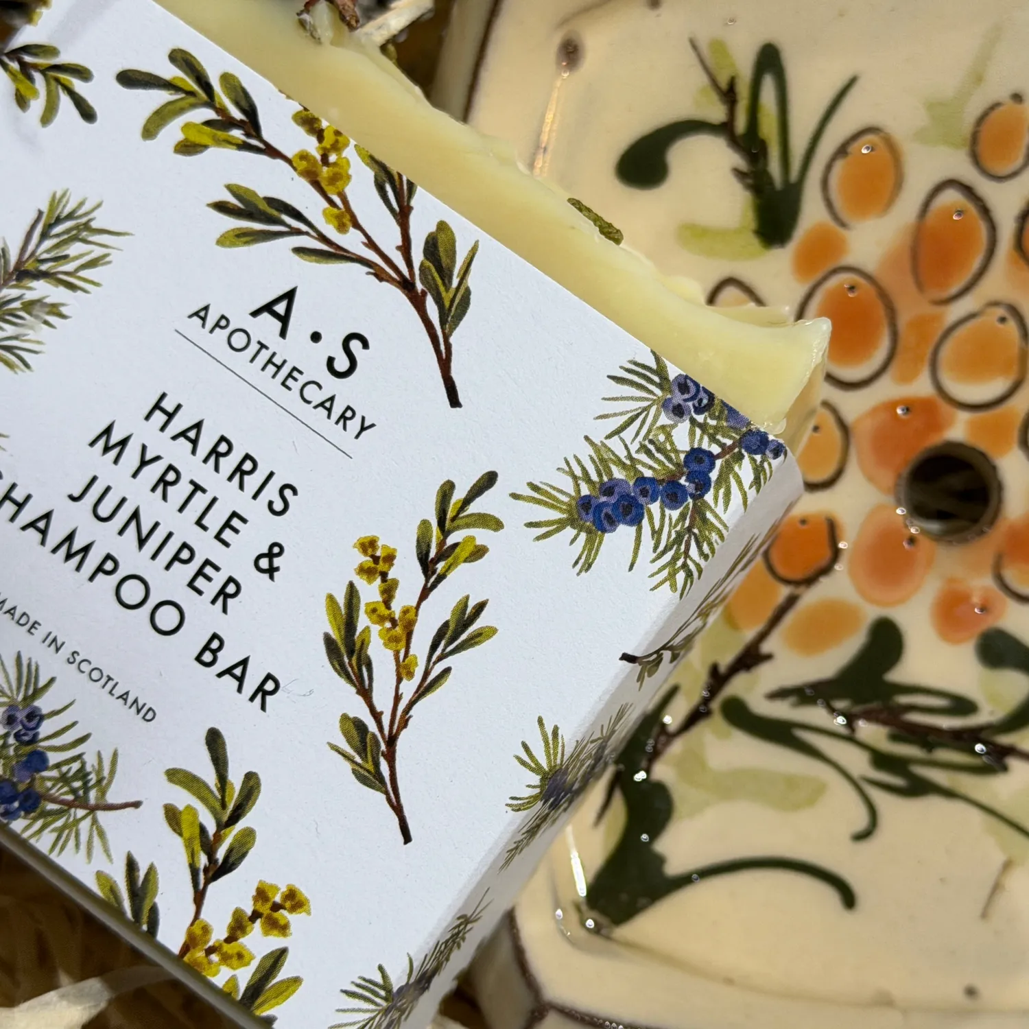 Wild Eve Myrtle Juniper shampoing savon 125g coupelle
