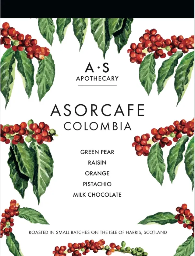 WILD EVE Colombia Asorcafe café en grains 250g fruité