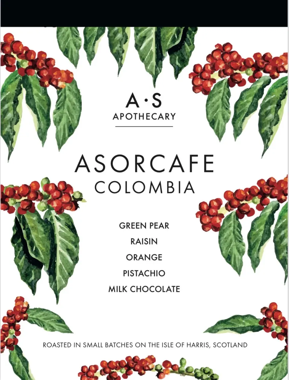 WILD EVE Colombia Asorcafe café en grains 250g fruité