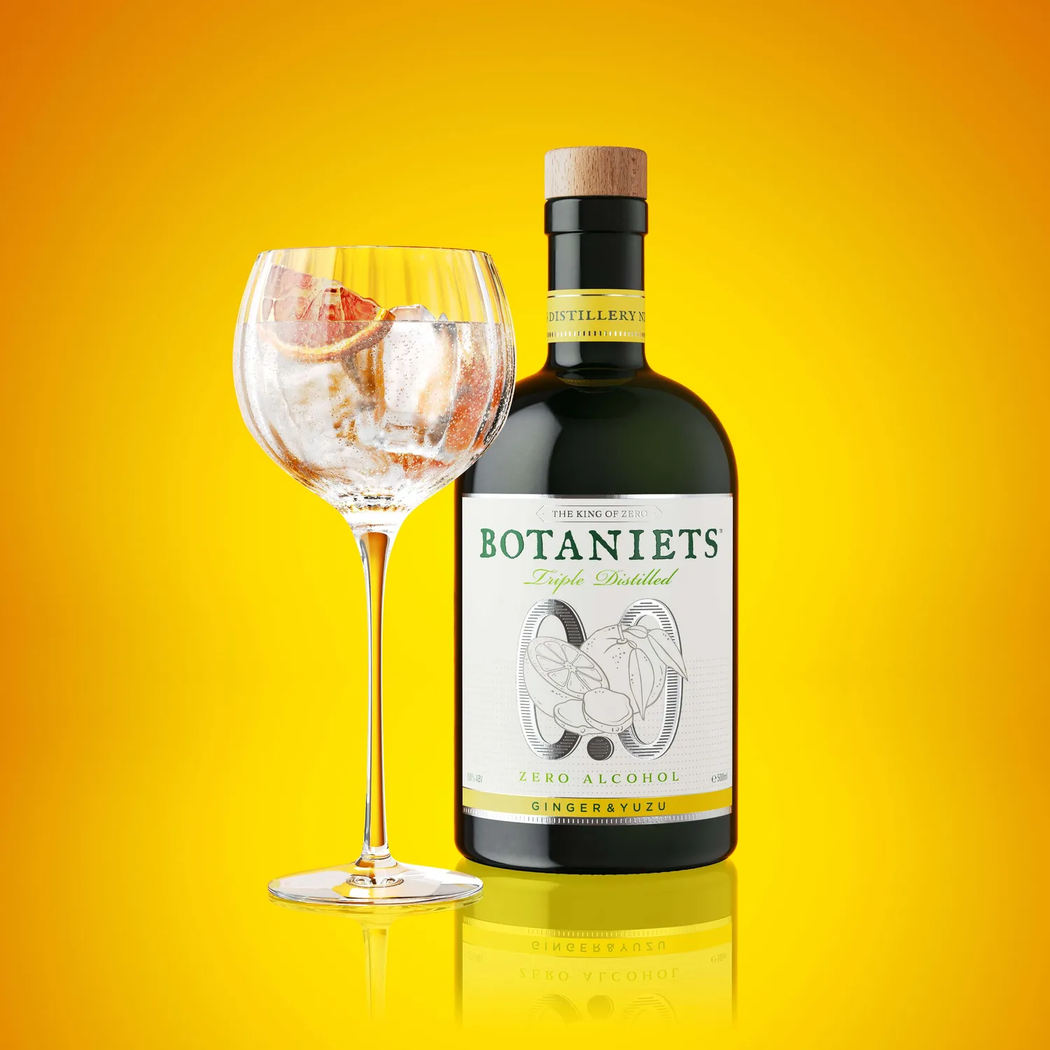 Botaniets Ginger & Yuzu spiritueux sans alcool yuzu