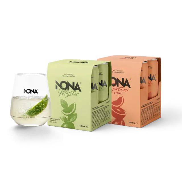 NONA Cocktails Discovery Pack cocktail 2 saveurs + verre