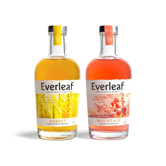 Everleaf Duo apéritif sans alcool Forest et Mountain 2 bouteilles