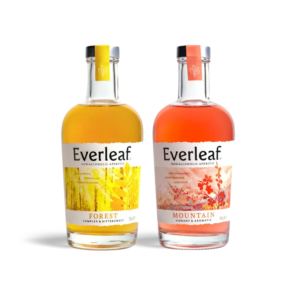 Everleaf Duo apéritif sans alcool Forest et Mountain 2 bouteilles