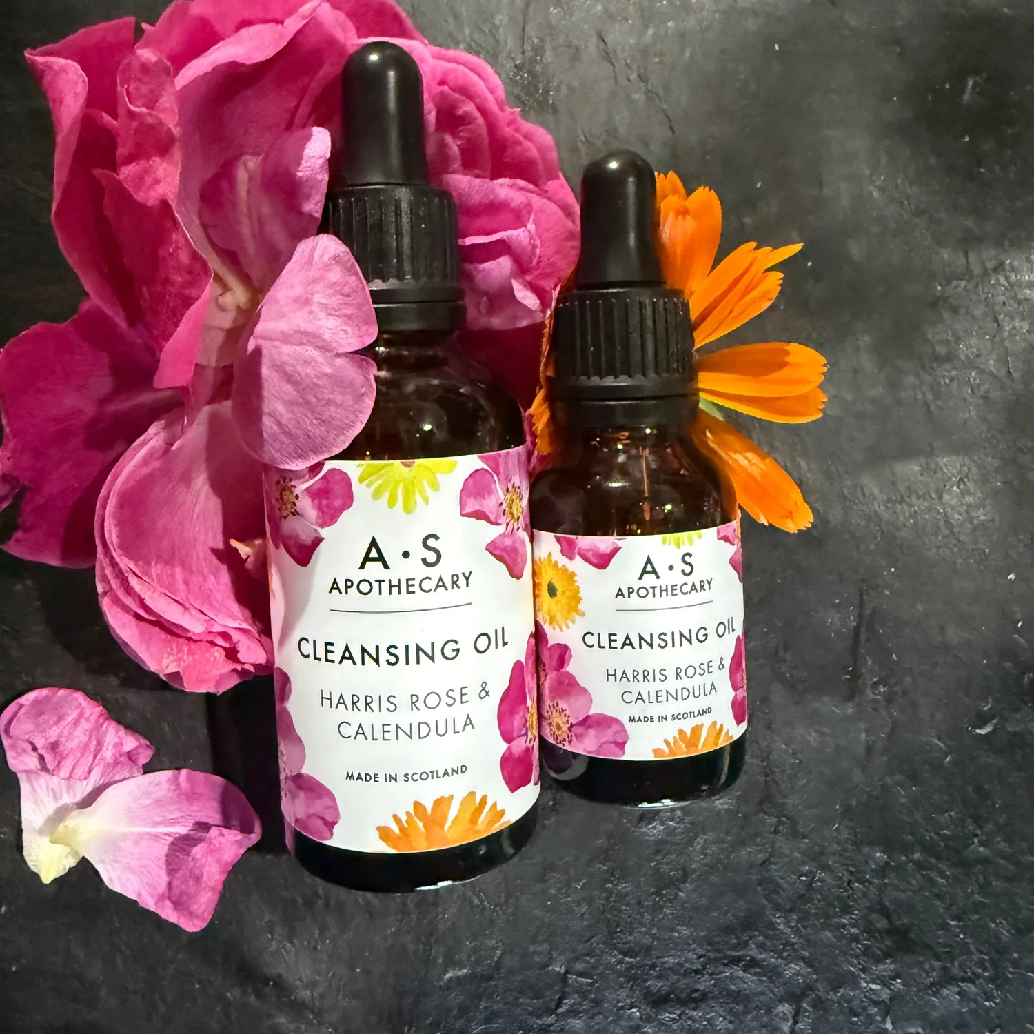 WILD EVE Harris Rose Calendula huile démaquillante 50ml rose