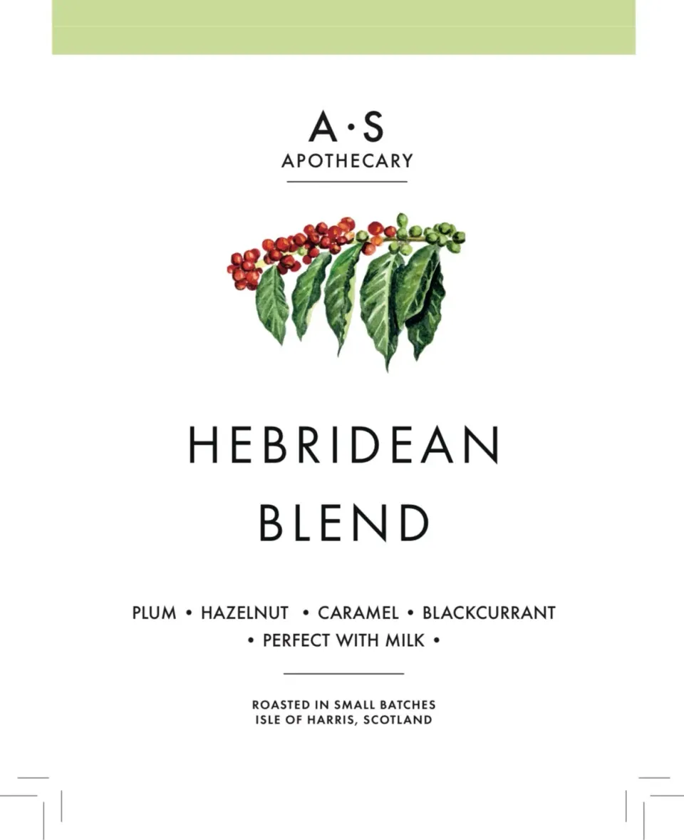 WILD EVE Hebridean Blend café grains 250g chocolat fruity