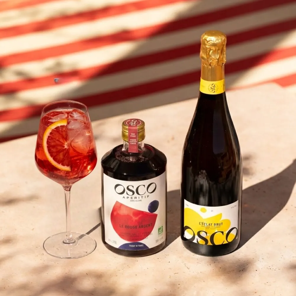 Osco No Spritz kit cocktail sans alcool orange 3 bouteilles