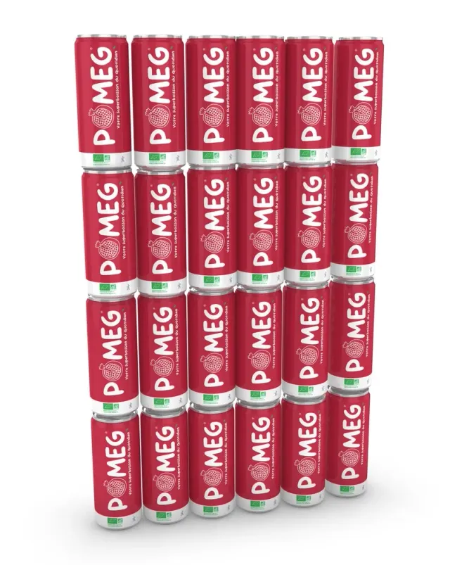 POMEG apéritif canette 24x25cl sans alcool