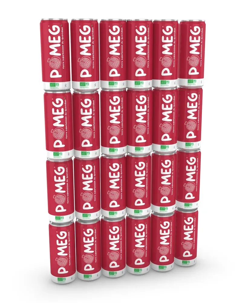 POMEG apéritif canette 24x25cl sans alcool