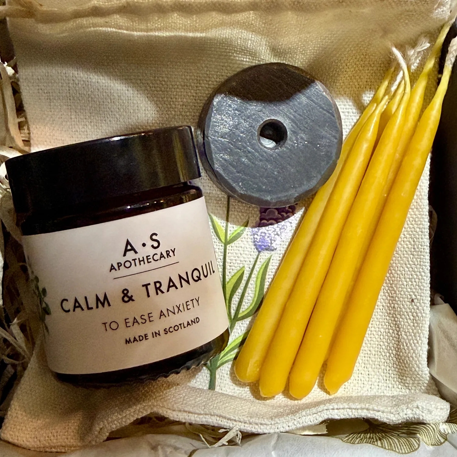 WILD EVE Apothecary Meditation Box coffret bougies cire d'abeille