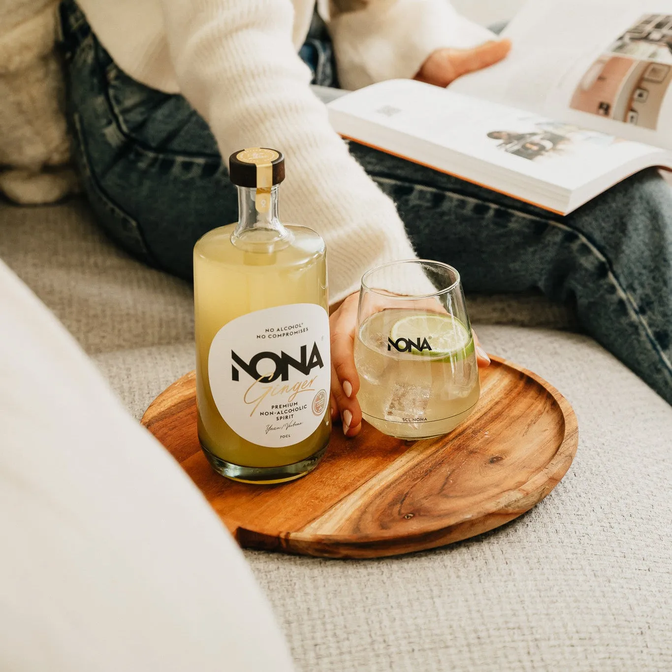 NONA verre cocktail apéritif sans alcool service frais