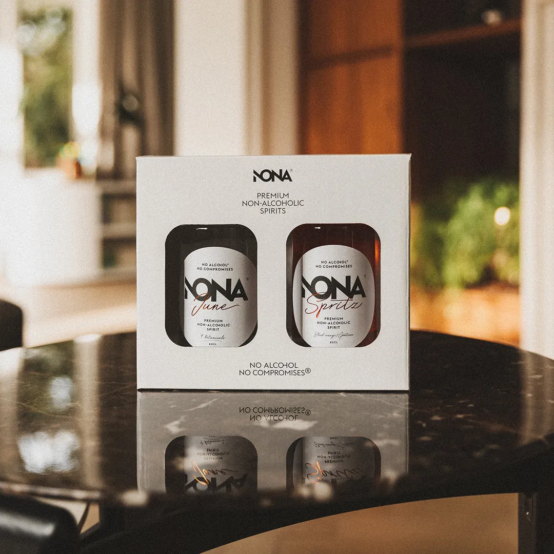 NONA Giftbox 2x20cl coffret sans alcool gin spritz