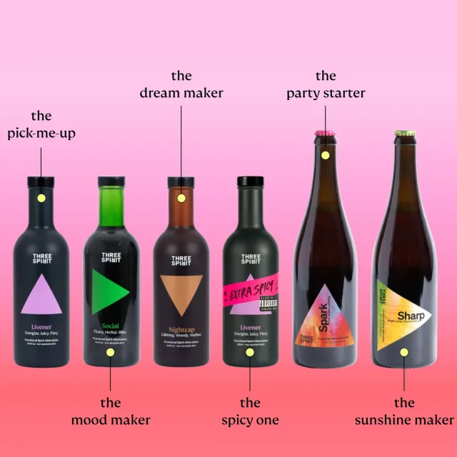 Three Spirit Hot Take coffret sans alcool epice