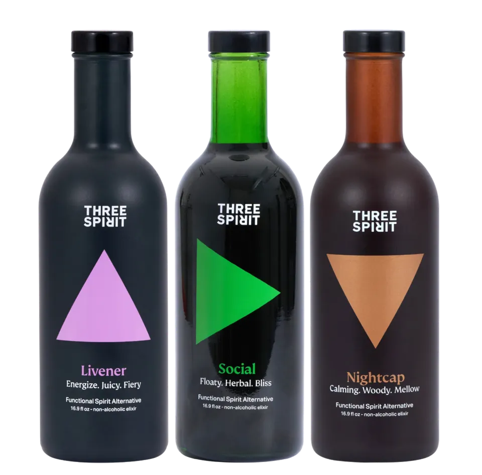 Three Spirit Collection coffret sans alcool 3 elixirs