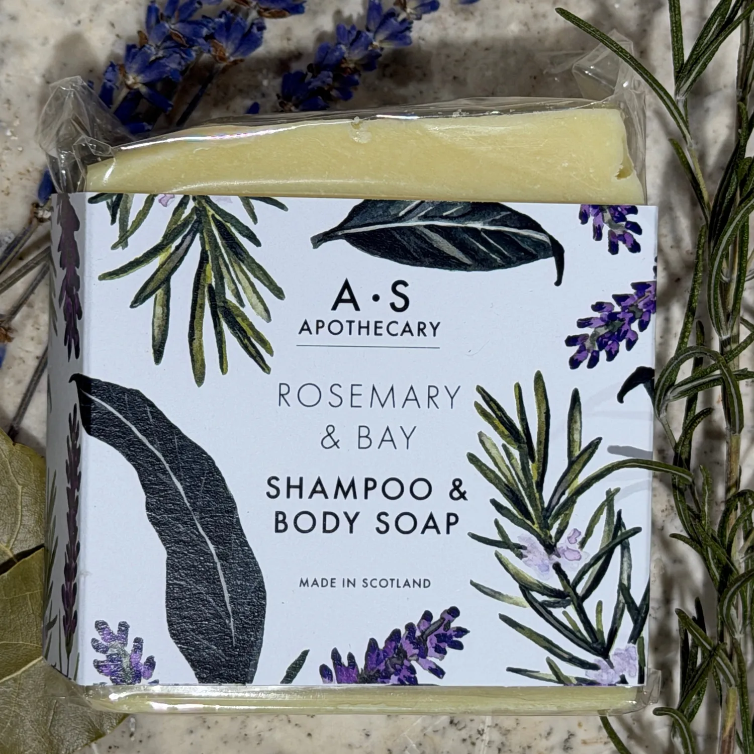 WILD EVE Shampoo & Body Bar savon solide géranium