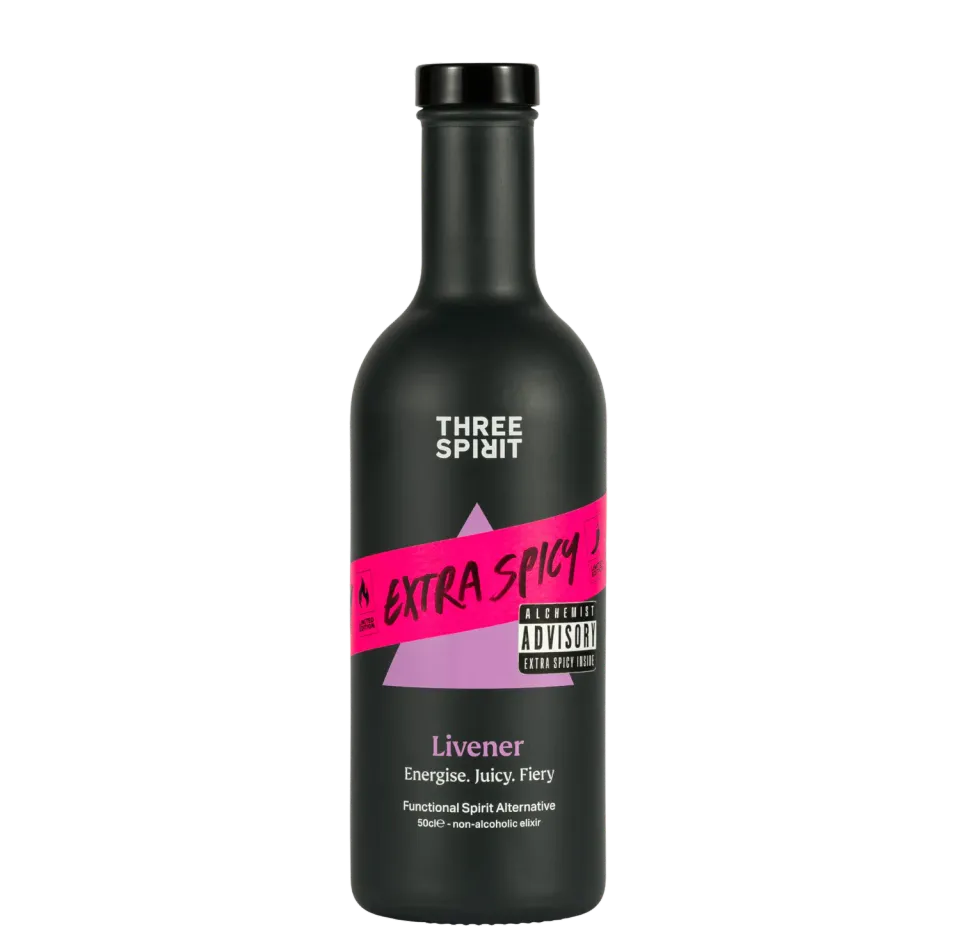 Three Spirit Livener XS élixir botanique sans alcool extra spicy