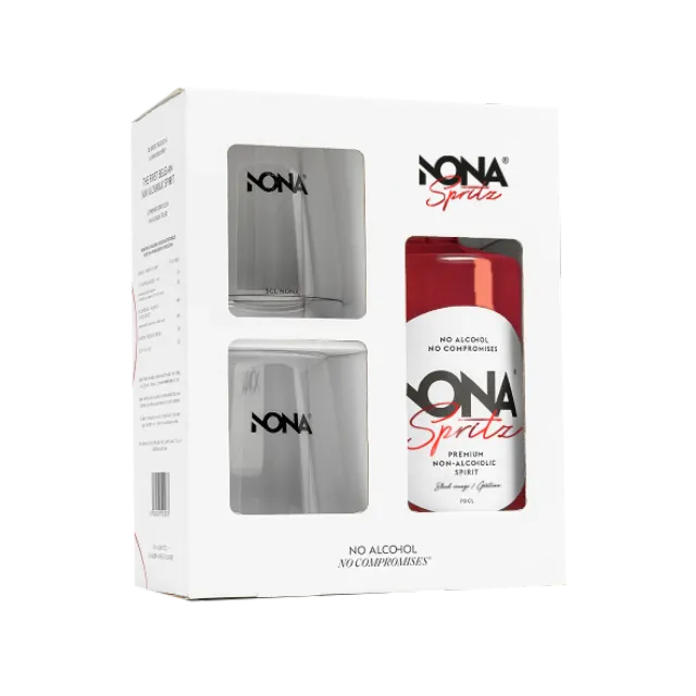 NONA Spritz coffret apéritif sans alcool + 2 verres