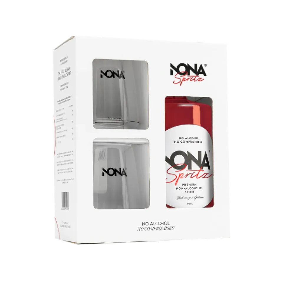 NONA Spritz coffret apéritif sans alcool + 2 verres