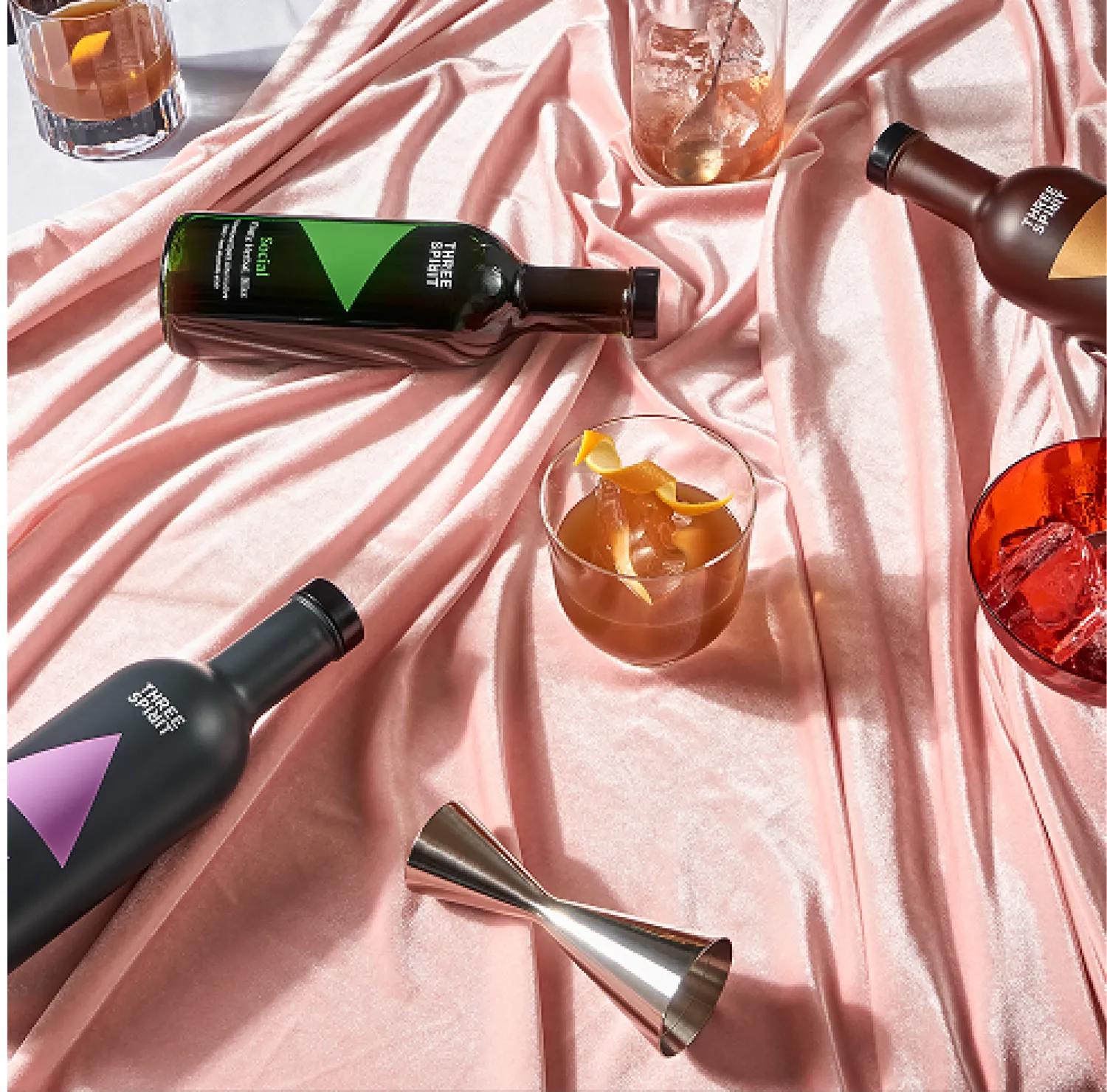Three Spirit Collection coffret sans alcool 3 elixirs