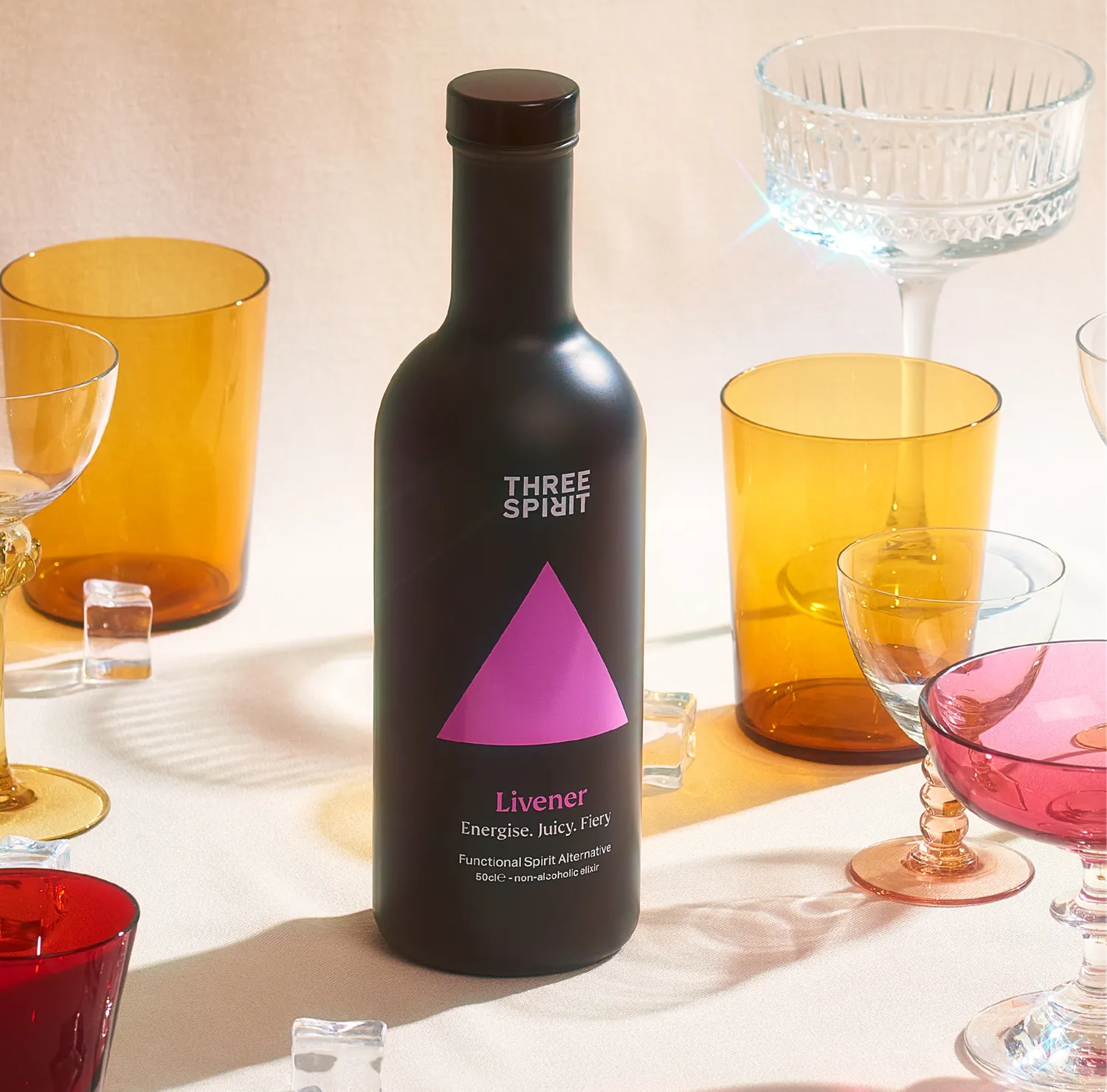 Three Spirit Livener élixir botanique sans alcool pick-me-up