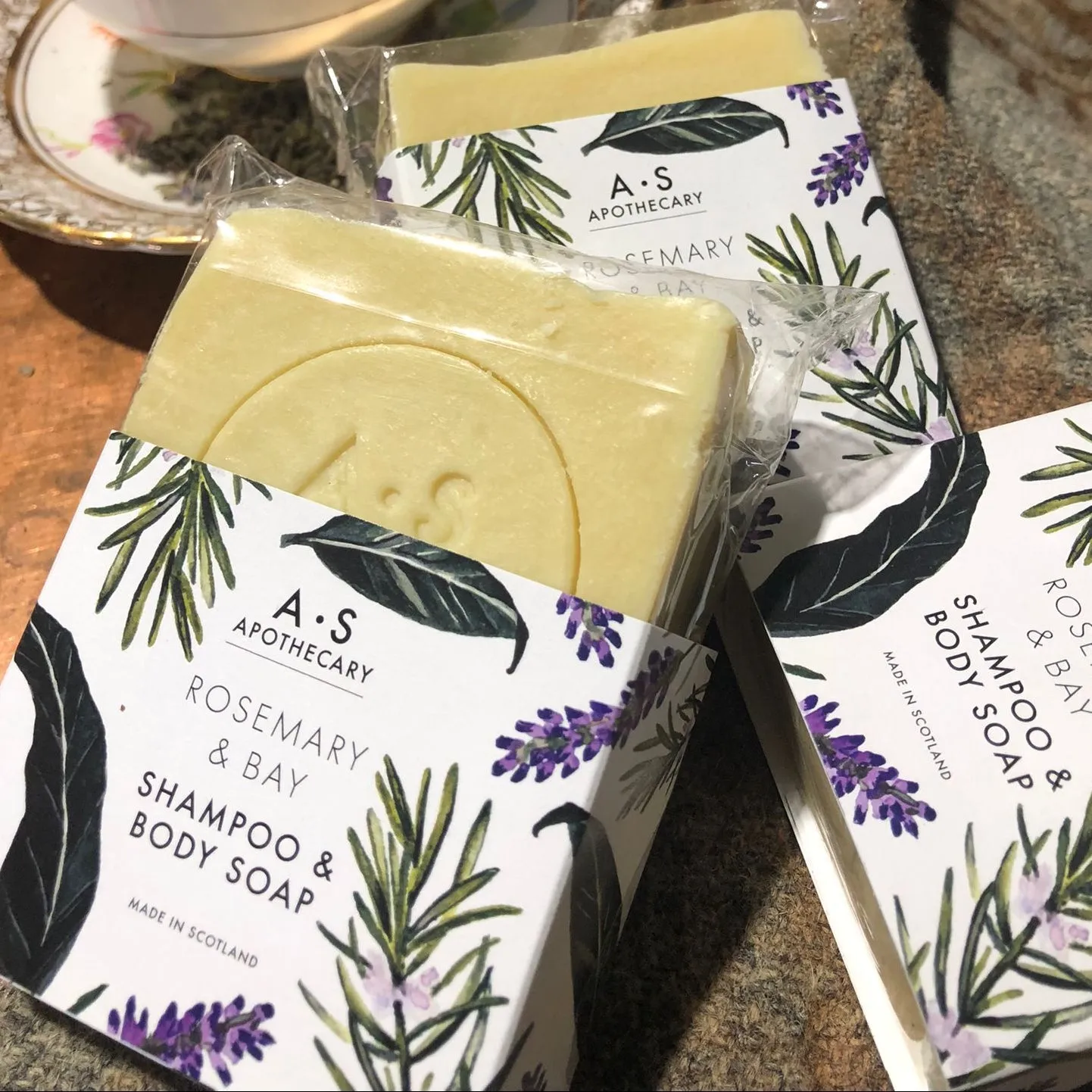 WILD EVE Shampoo & Body Bar savon solide géranium