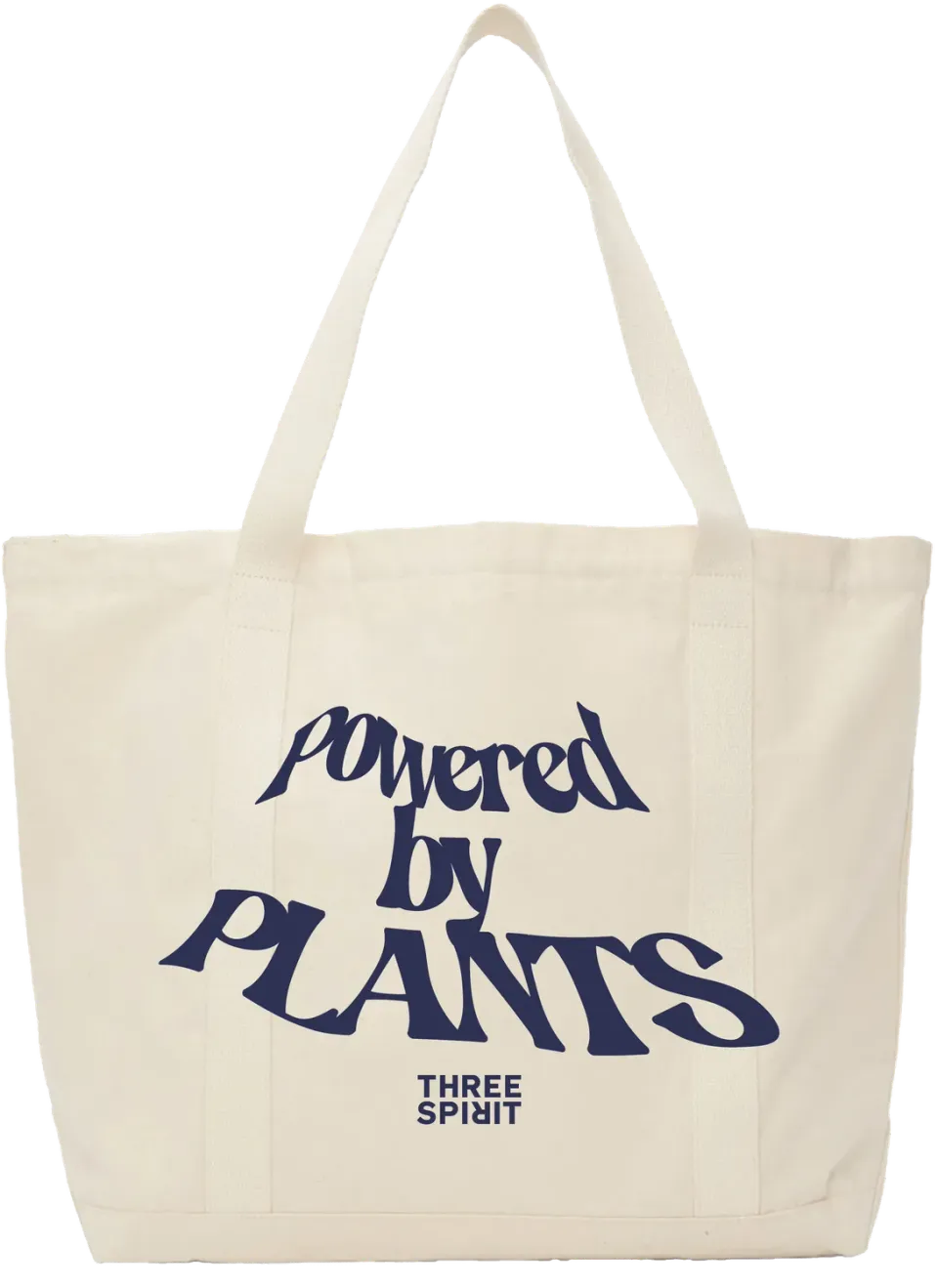 Three Spirit Powered by Plants tote bag toile botanique
