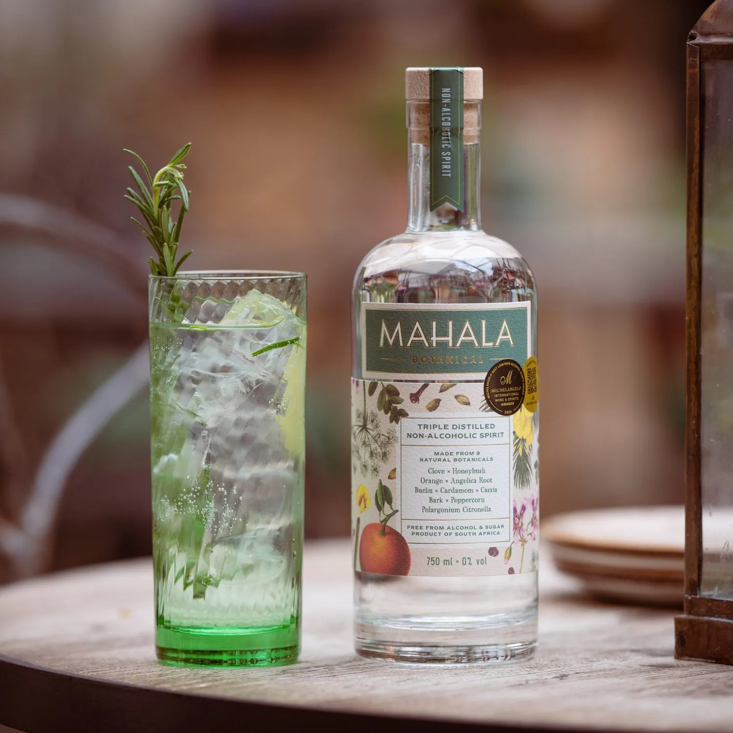 MAHALA Botanical Classic spiritueux sans alcool 50cl agrumes