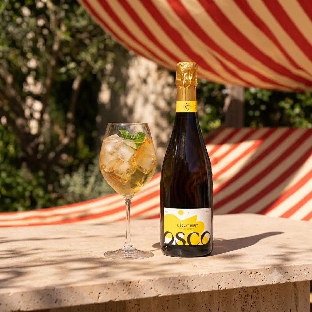 OSCO L’Éclat Brut kit Hugo Spritz sureau 2 bouteilles