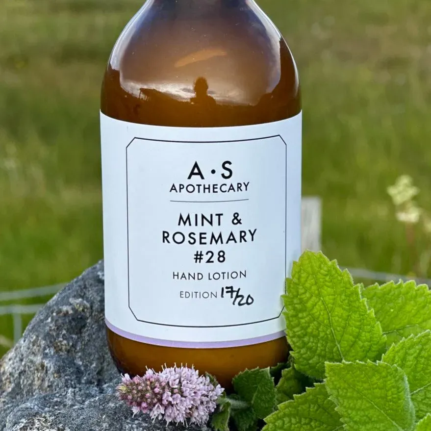 WILD EVE Mint Rosemary lotion mains 200ml menthe