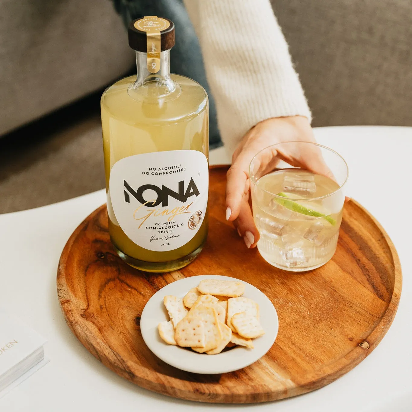 NONA Ginger coffret spiritueux sans alcool + verres épicé