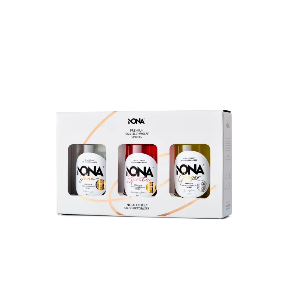 NONA Tasting Pack 3x20cl coffret sans alcool gingembre