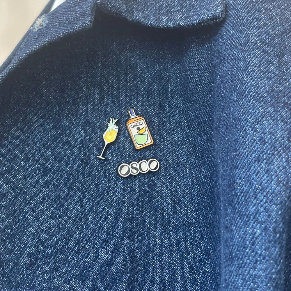 OSCO Lovers pin's à porter apéritif sans alcool